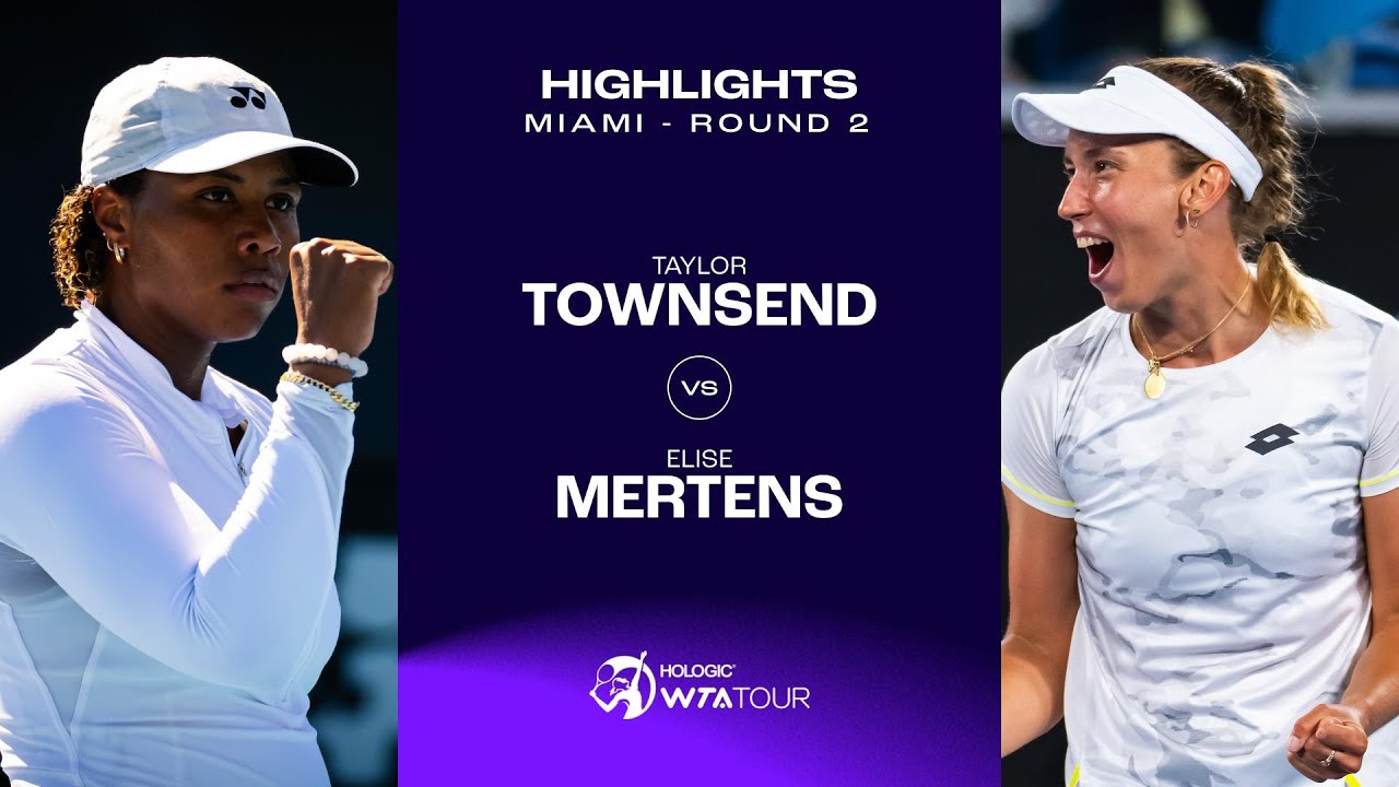 Watch Mertens vs Townsend: Miami Open 2024 Round 2 - March 21