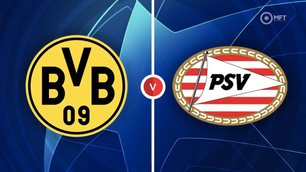 Borussia Dortmund vs PSV Eindhoven Score Prediction and Betting Insights for Today's Match