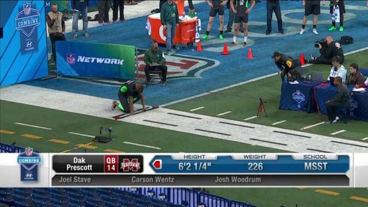 Dak Prescott 40-Yard Dash: Breaking Down His 4.79 Second Combine Run