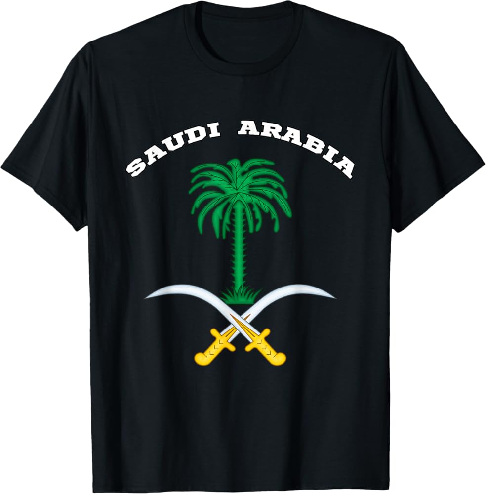 Shop Authentic Saudi Arabia T-Shirts Online | Unique Designs & Styles