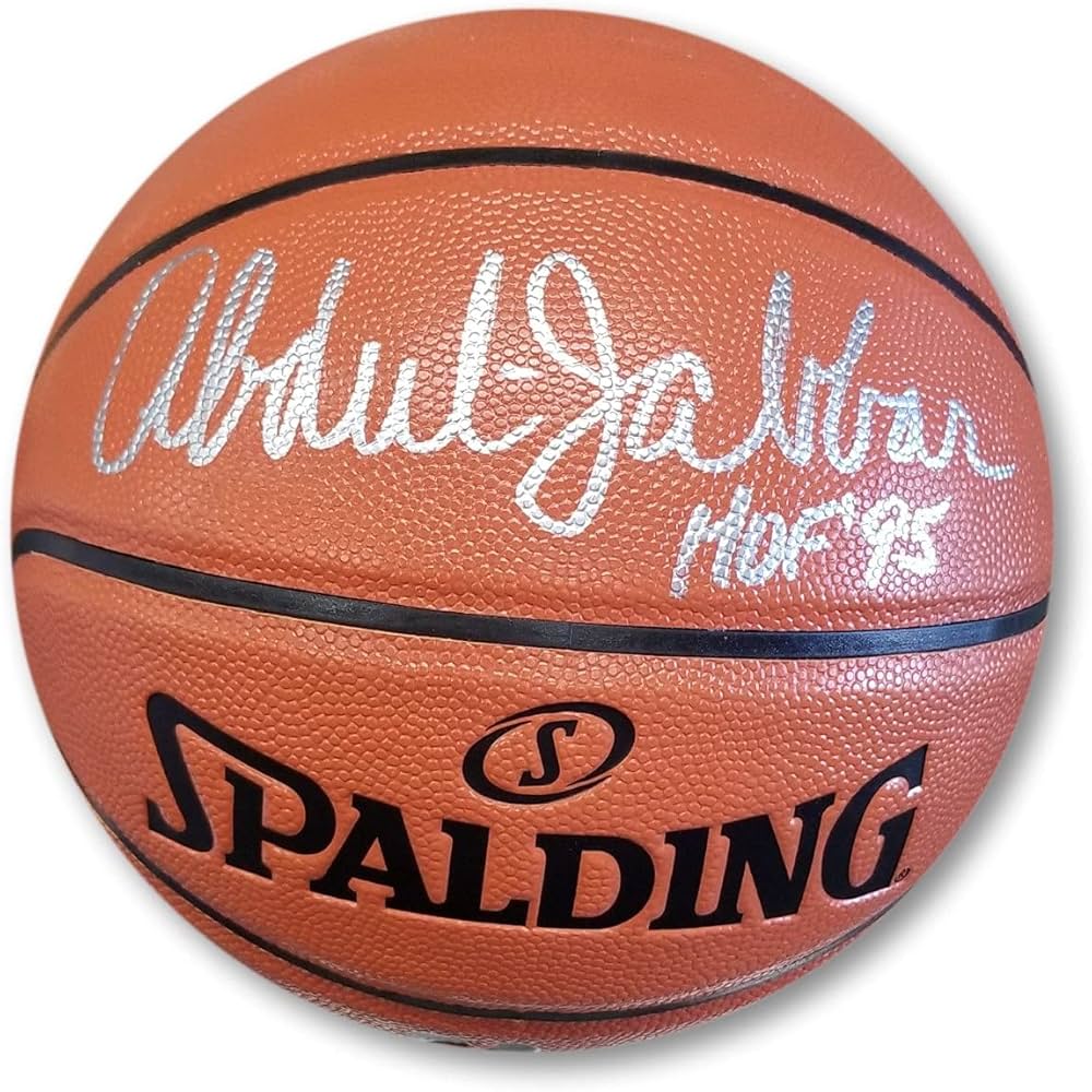 Own a Piece of NBA History: Kareem Abdul-Jabbar Autographed Basketballs for Sale