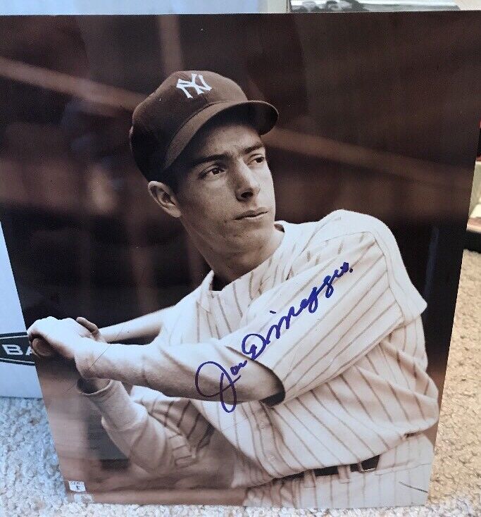 Buy Joe DiMaggio Signed Photos – Guaranteed Authentic Autographed Memorabilia