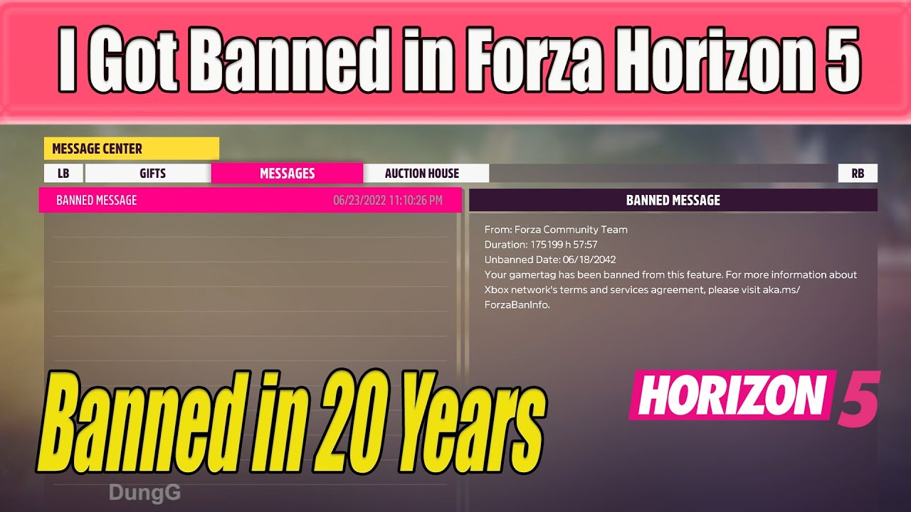 forza ban