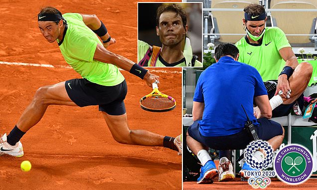 Rafael Nadal Pulls Out of London and Tokyo Olympics Due to Injury Concerns