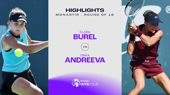 Clara Burel vs Erika Andreeva Preview: H2H Record, Predictions & Highlights