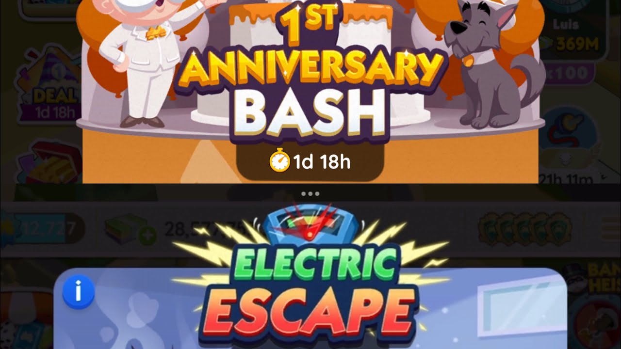 first anniversary bash monopoly go