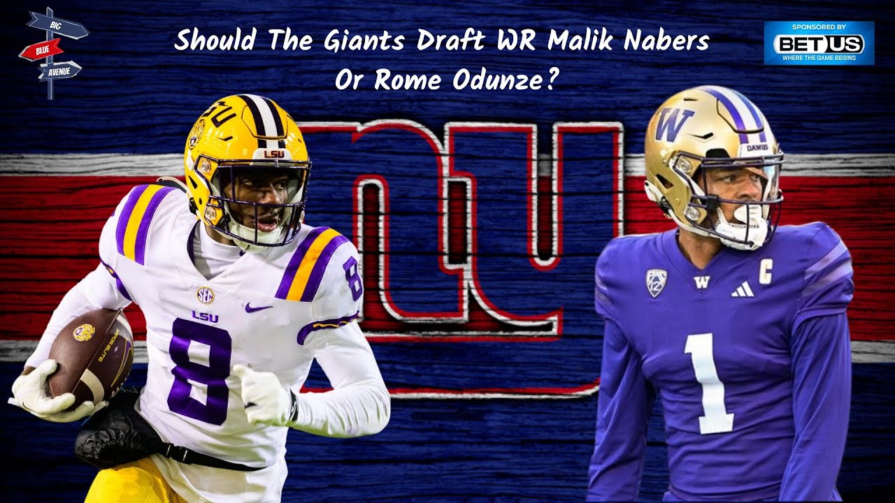 Malik Nabers or Rome Odunze: Which WR Will Dominate in the NFL?