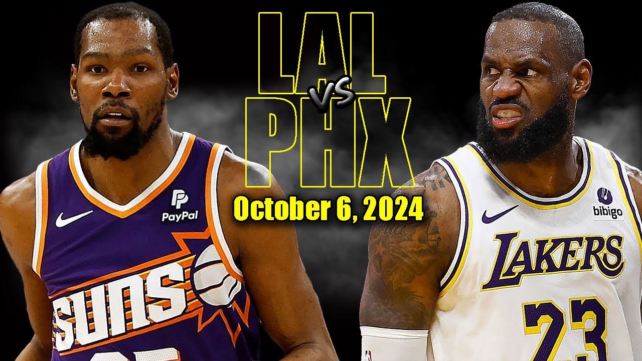 Phoenix Suns vs Lakers: Game Summary & Highlights (October 6, 2024)