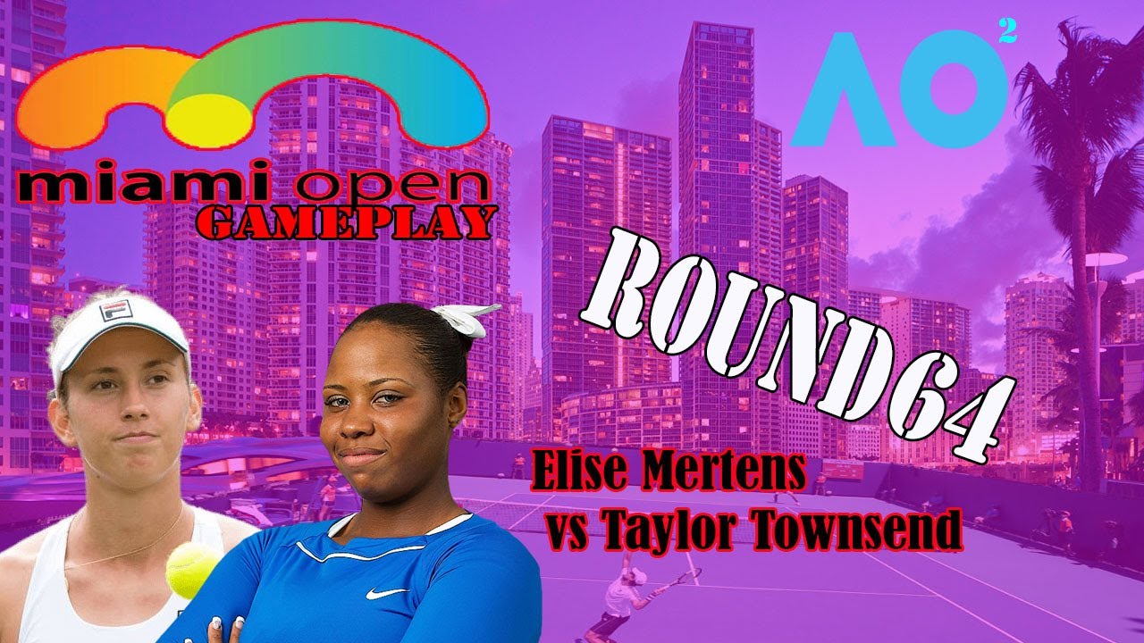 Watch Mertens vs Townsend: Miami Open 2024 Round 2 - March 21