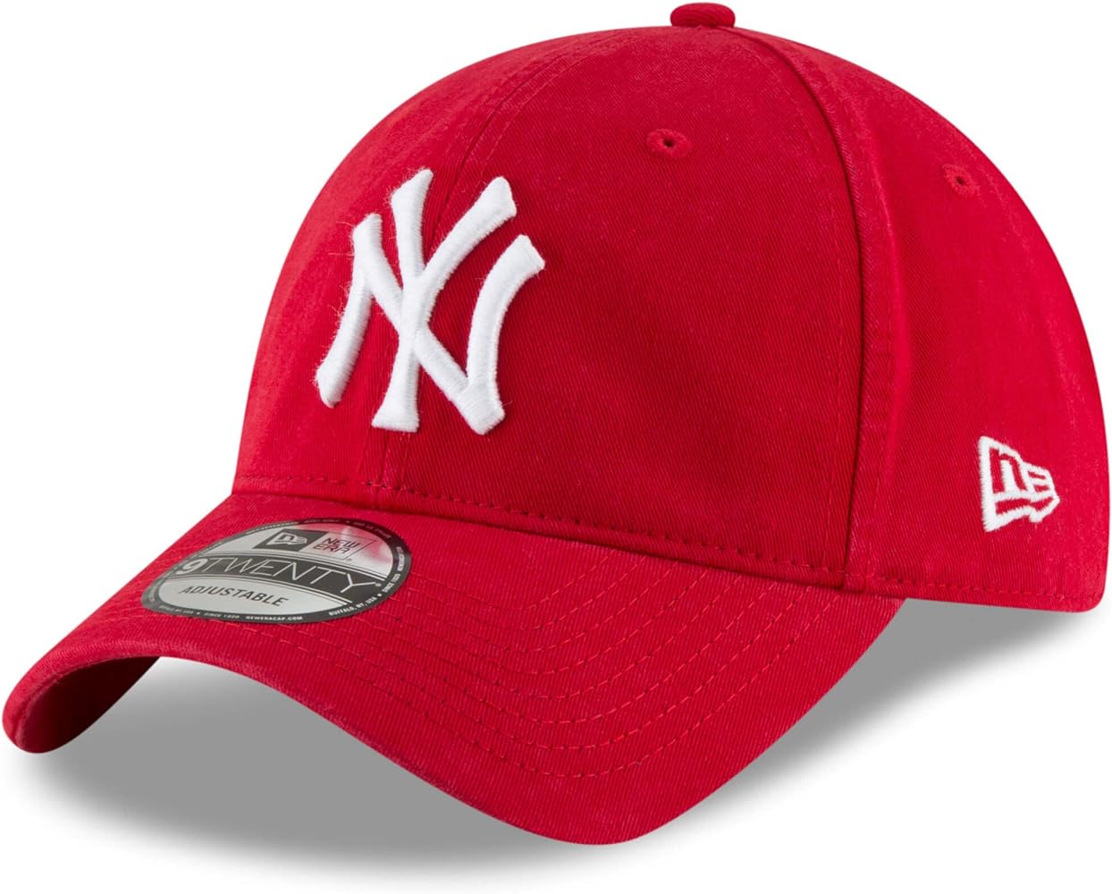 Red New York Yankees Baseball Cap – Official MLB Adjustable Hat for Fans