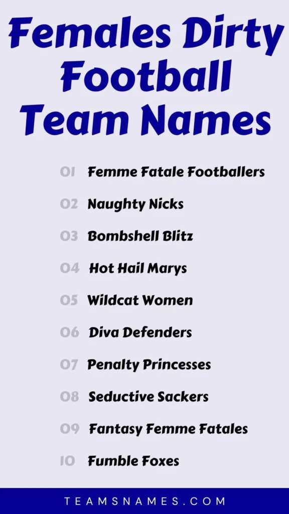 50+ Best and Inappropriate Fantasy Football Names for 2024