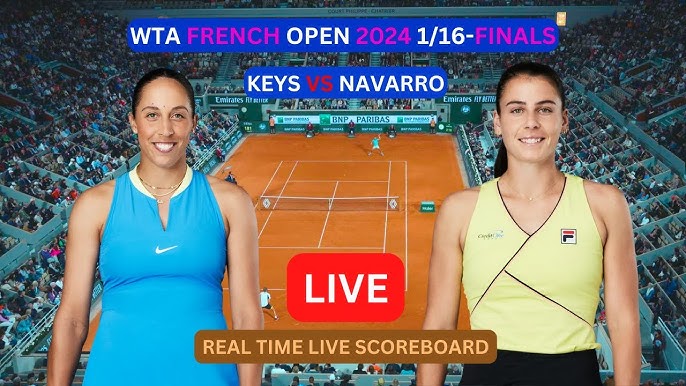 Emma Navarro Upsets Madison Keys at 2024 French Open: Full Match Recap