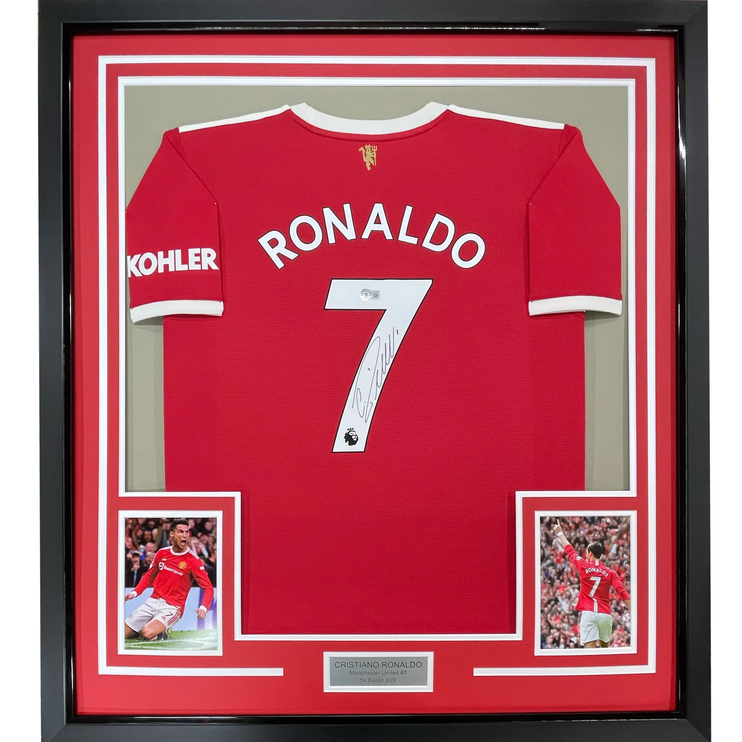 ronaldo autographed jersey