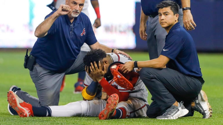 Acuna Suffers Devastating ACL Injury, Ending Season for Braves Superstar