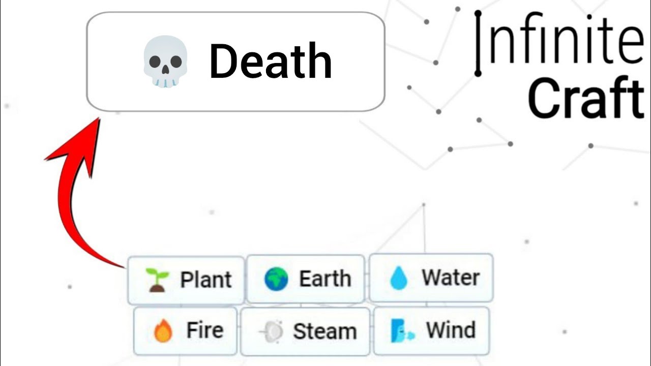 how to make death in infinite craft