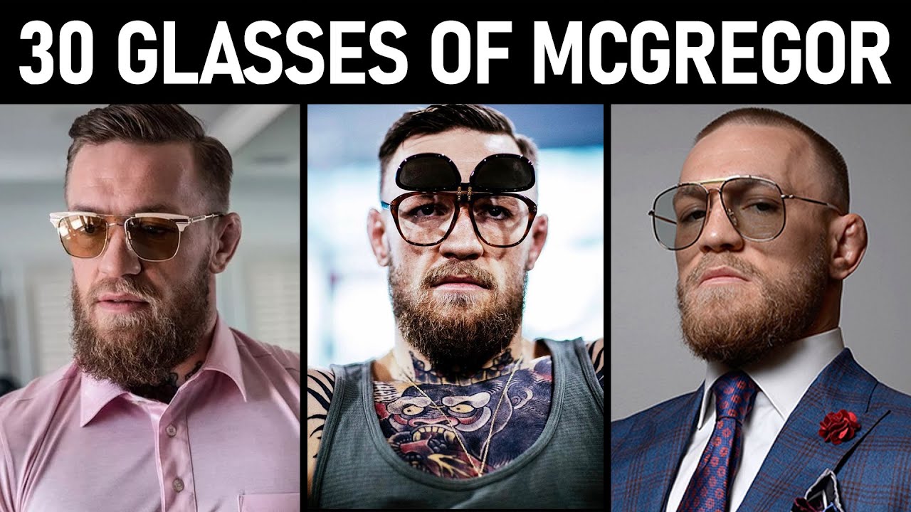 Top Sunglasses Worn by Conor McGregor: Trendy Shades for 2023