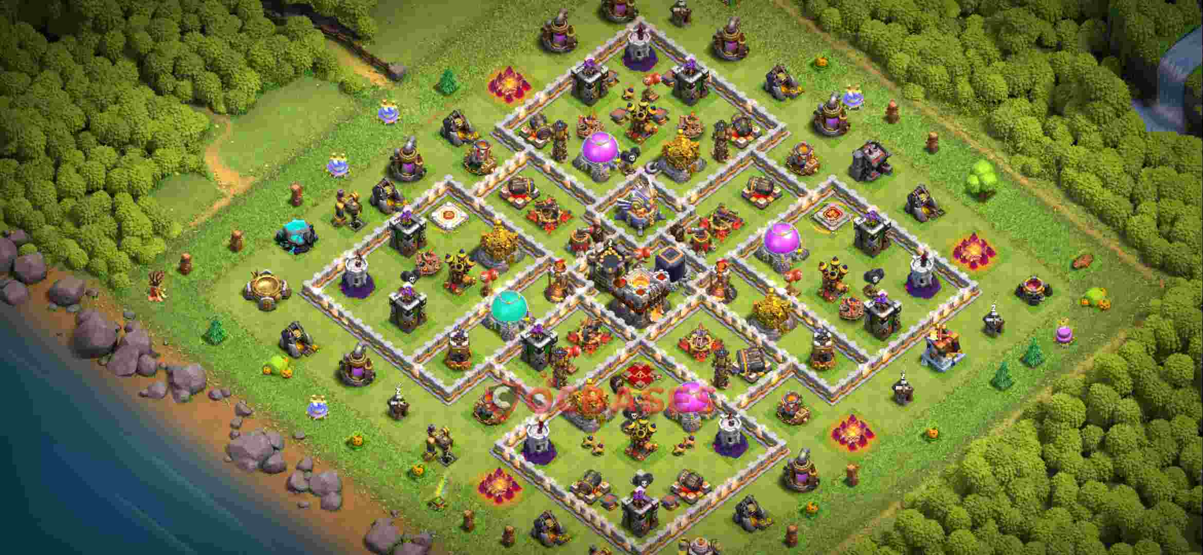 clash of clans th 11 base