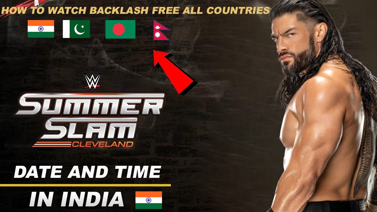 wwe summerslam 2024 date and time in india