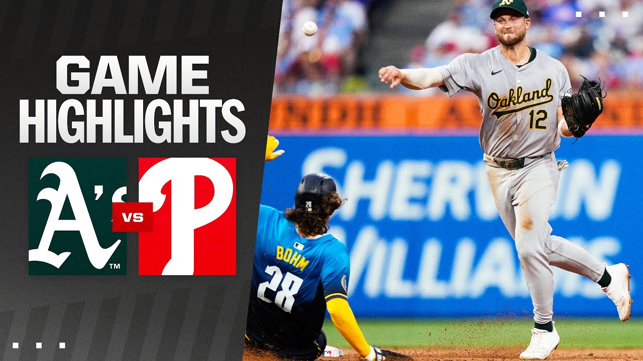 Phillies vs Oakland Athletics Match Player Stats: A Complete Performance Overview