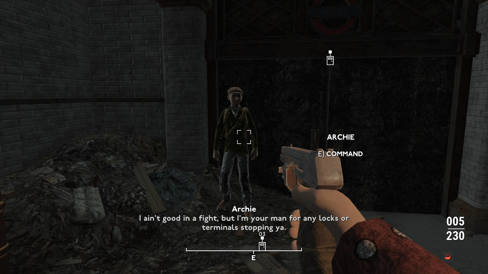 folon give archie gun back