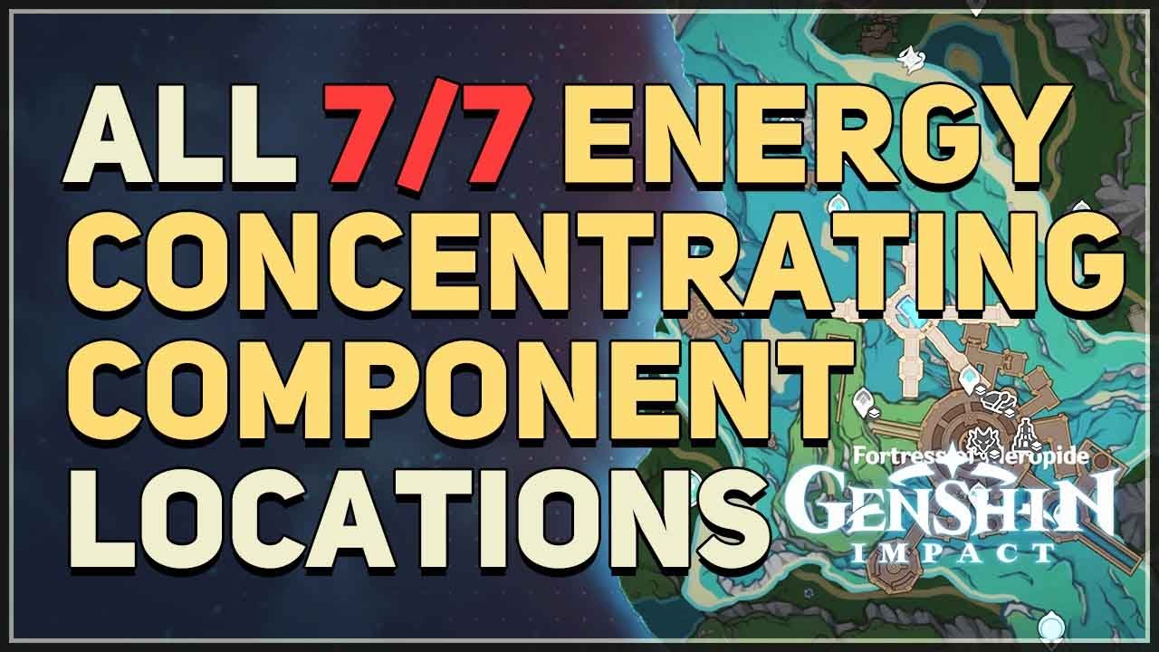 energy concentrating component genshin