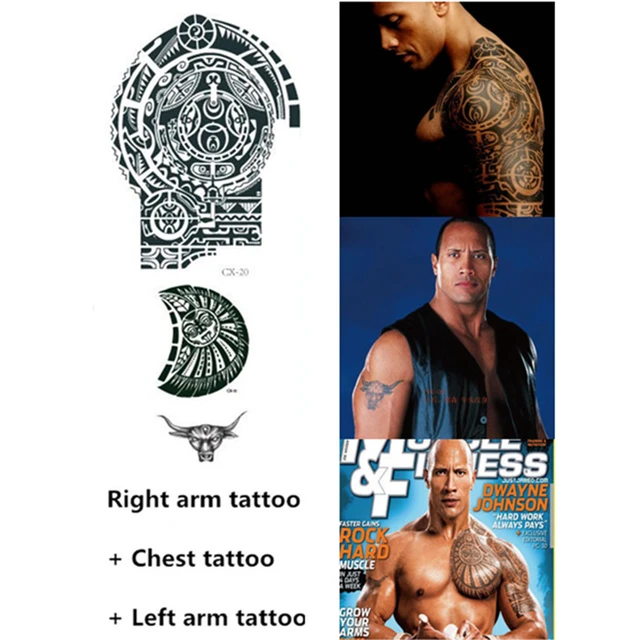 Want a Dwayne Johnson Tattoo? Check Out These Cool Designs