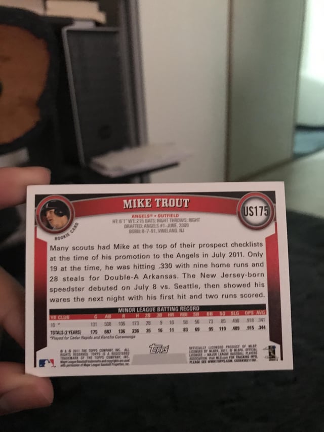 Thinking of Selling? Check How Much Your Mike Trout Rookie Card is Worth