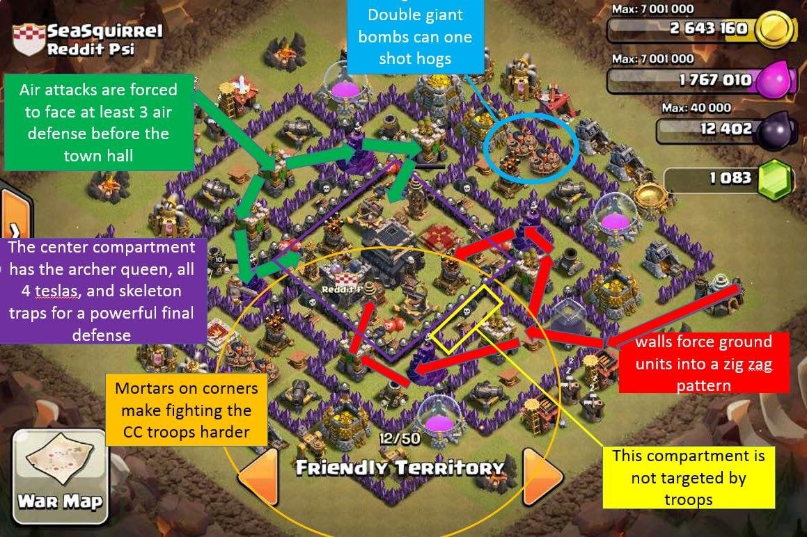 good th9 war base