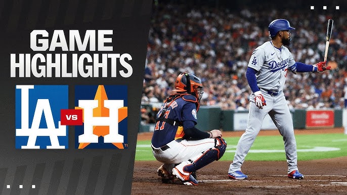 Dodgers vs Houston Astros Game Recap: Key Player Stats You Should Know