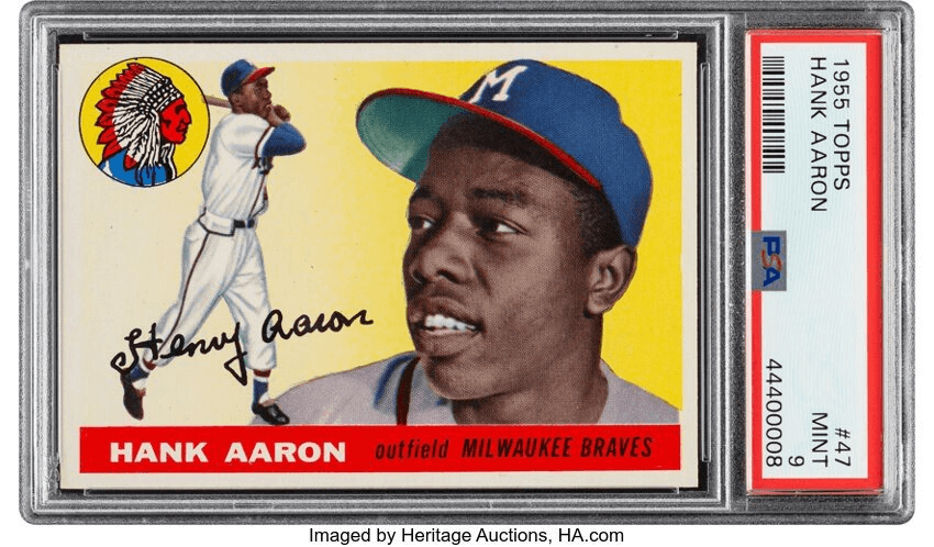 Hank Aaron Braves Card Value Explained (Easy Way to Check Your Cards Price)