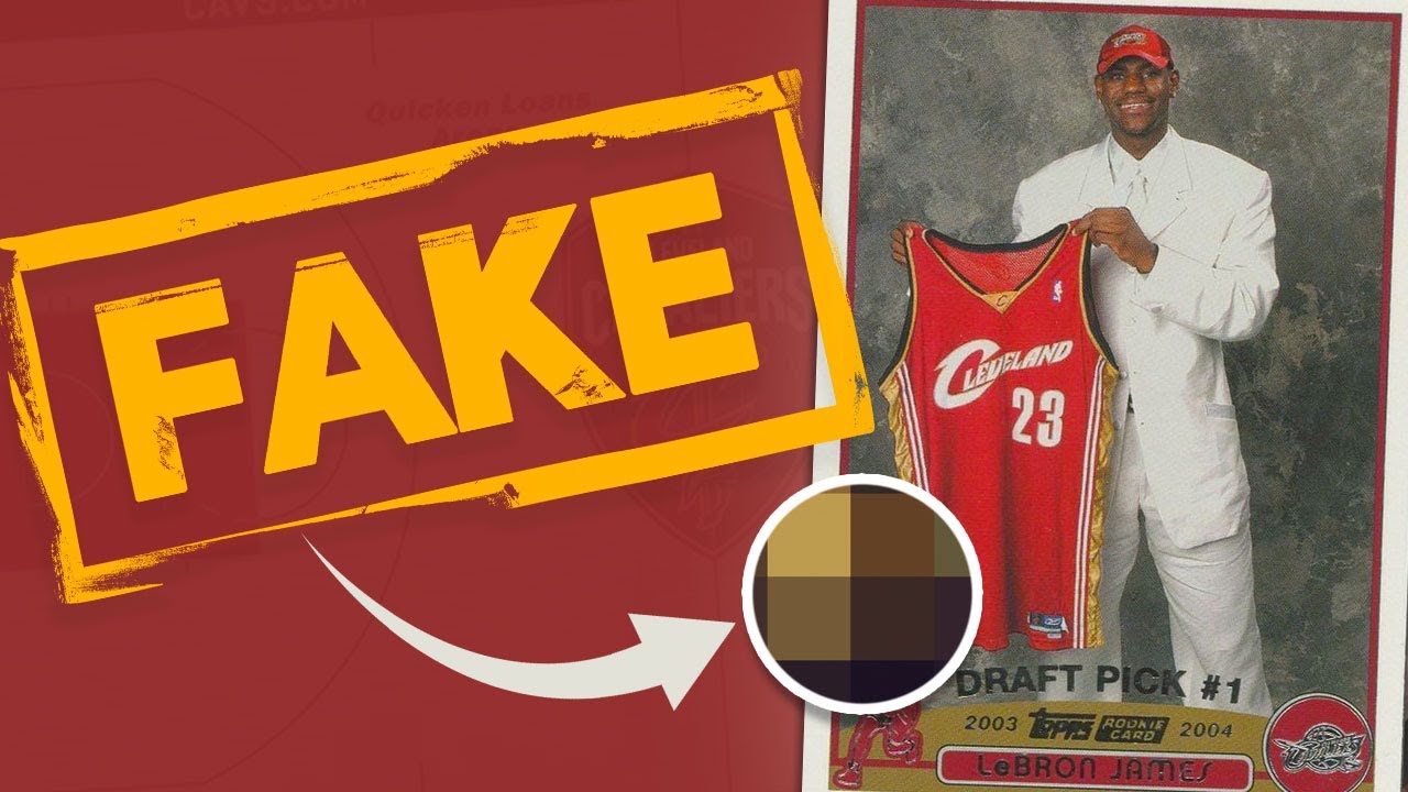 How to spot a fake Lebron James rookie year card (Easy tips to avoid scams)