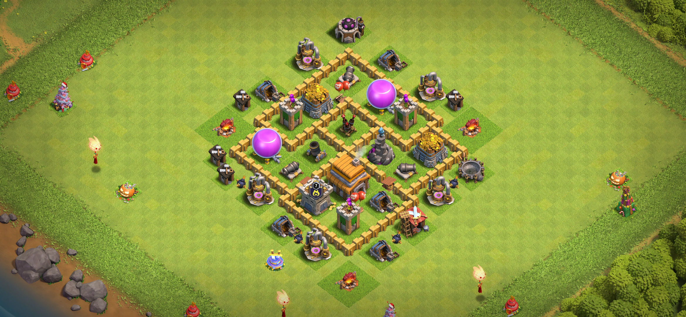 town hall level 5 base