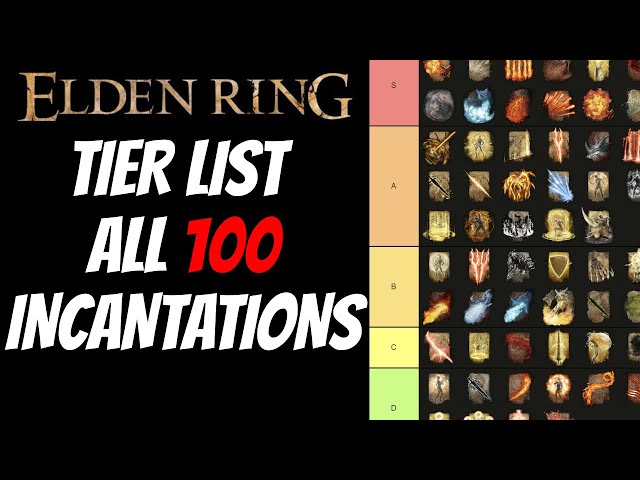 incantation tier list elden ring 2024