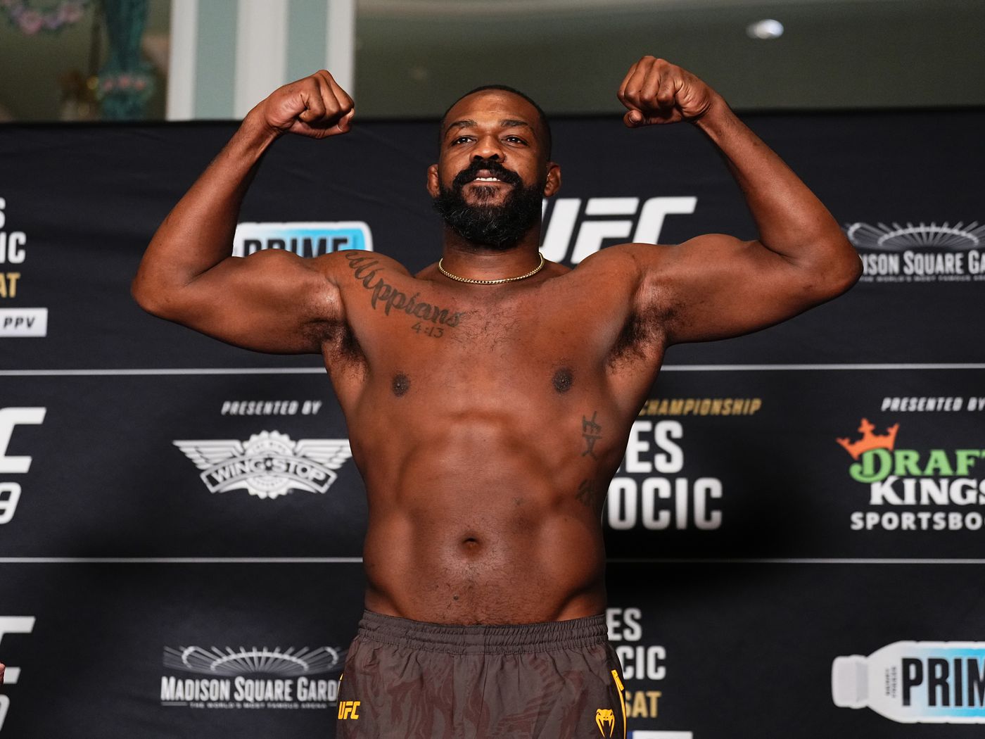 Want to Know How Much Jon Jones Weighs? The Answer is Inside