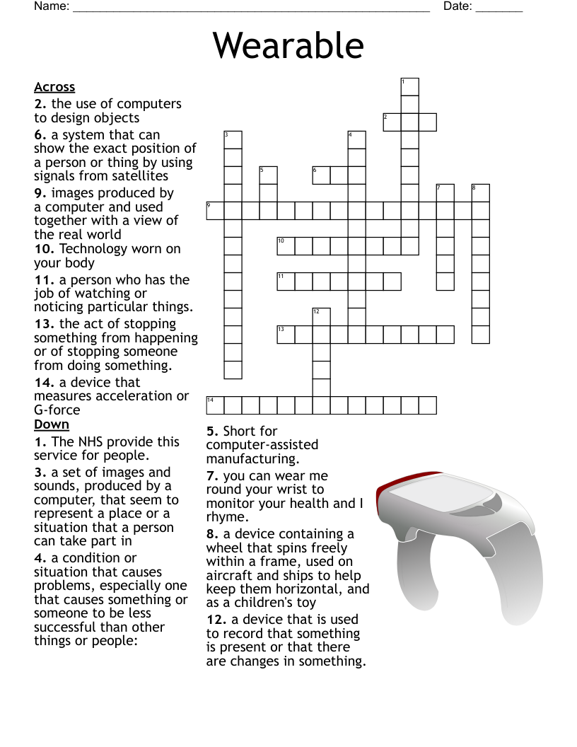 monitor crossword