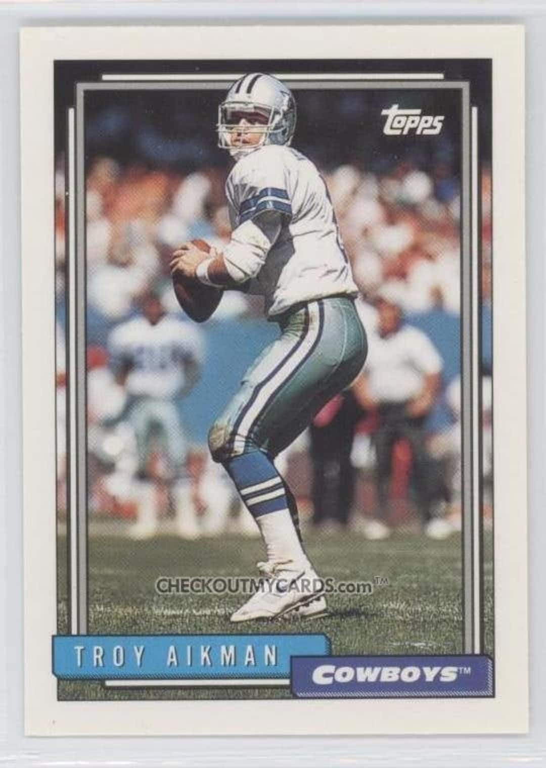 Whats the Rarest Troy Aikman Upper Deck Card?  A Look at the Most Sought-After Cards!