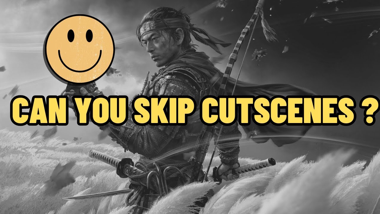 how to skip cutscenes in ghost of tsushima pc