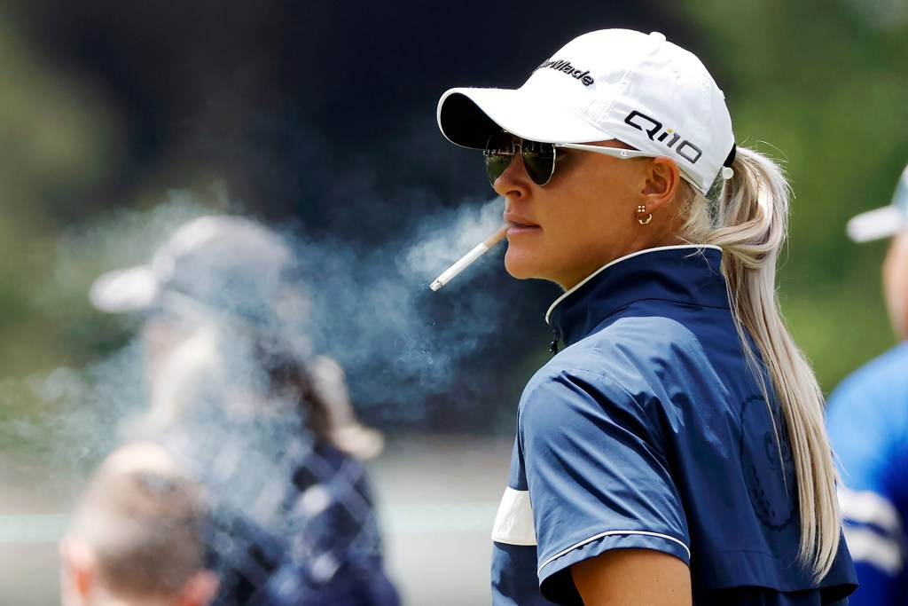 Charley Hull cigarettes: why is she smoking during golf games?