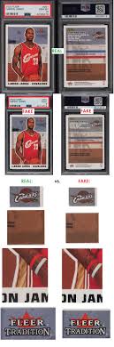 How to spot a fake Lebron James rookie year card (Easy tips to avoid scams)