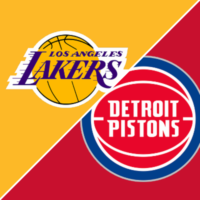 Score Detroit Pistons vs LA Lakers Tickets Before Theyre Gone