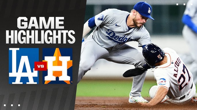 Dodgers vs Houston Astros Game Recap: Key Player Stats You Should Know