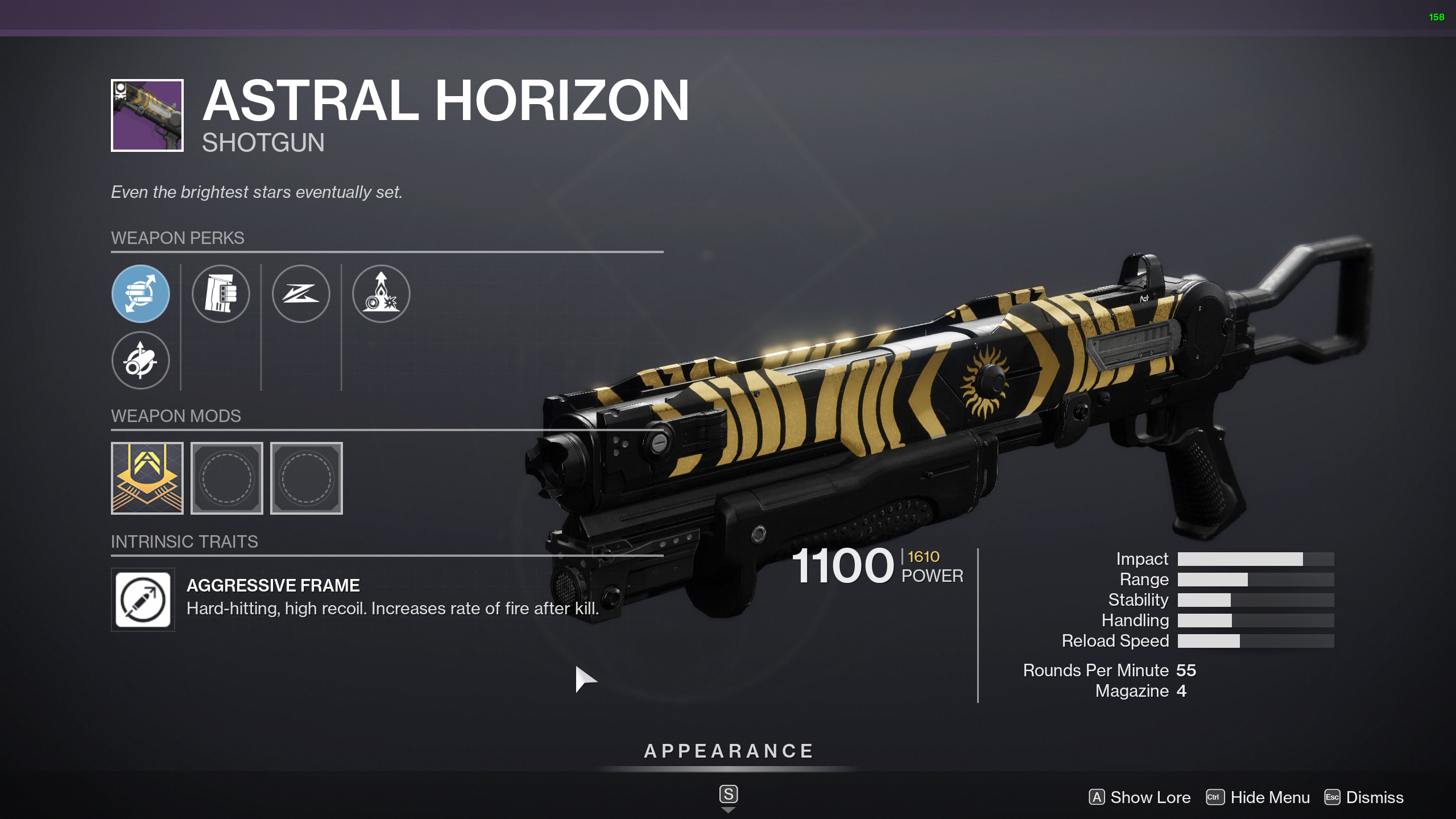 astral horizon god roll