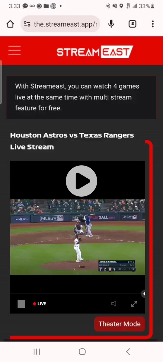 Streameast Texas Rangers Games: Your Guide to Free Live Streaming Today.