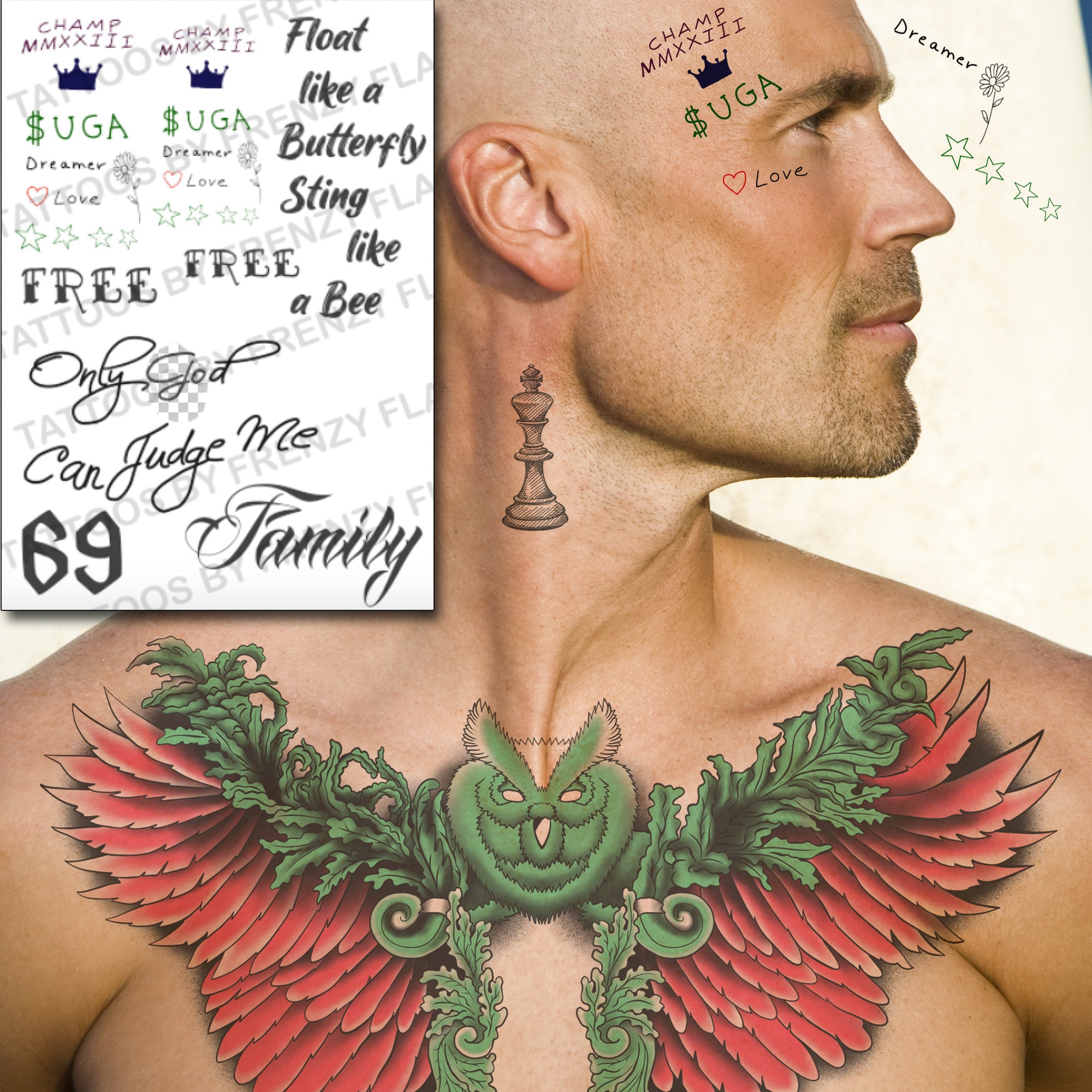 Sean OMalley Tattoos: Get The Full List! From Head To Toe, Heres What Hes Got!