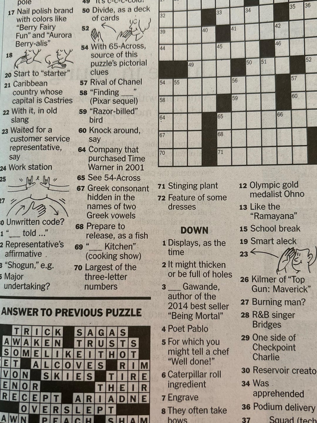 Hilarious text nyt crossword: Our take on this laugh out loud clue