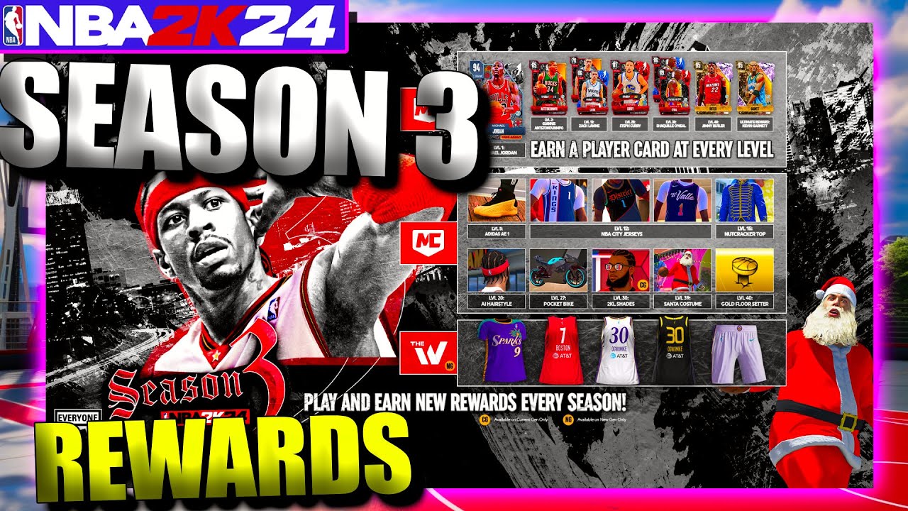 2k24 Season 3 Rewards List: Everything You Need to Know About the New Seasons Prizes