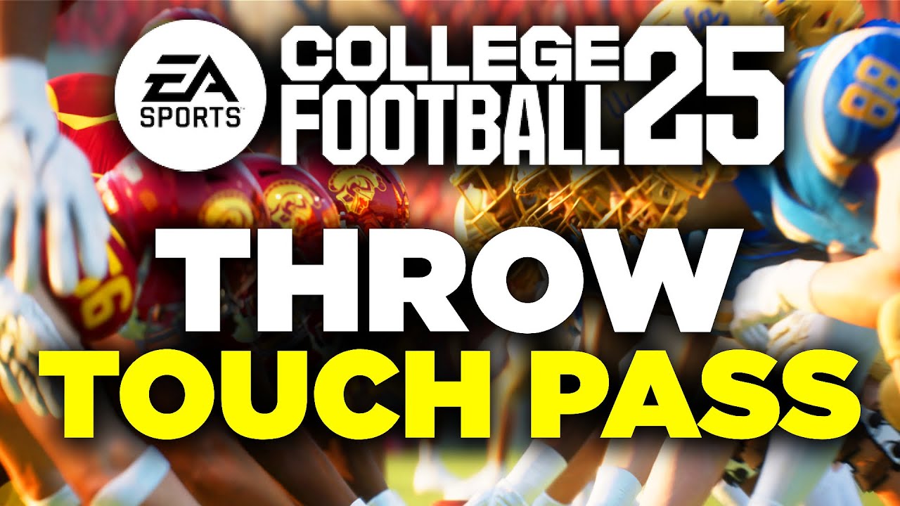 How to Throw a Touch Pass in College Football 25 (Master the Soft Throw in the New Game)