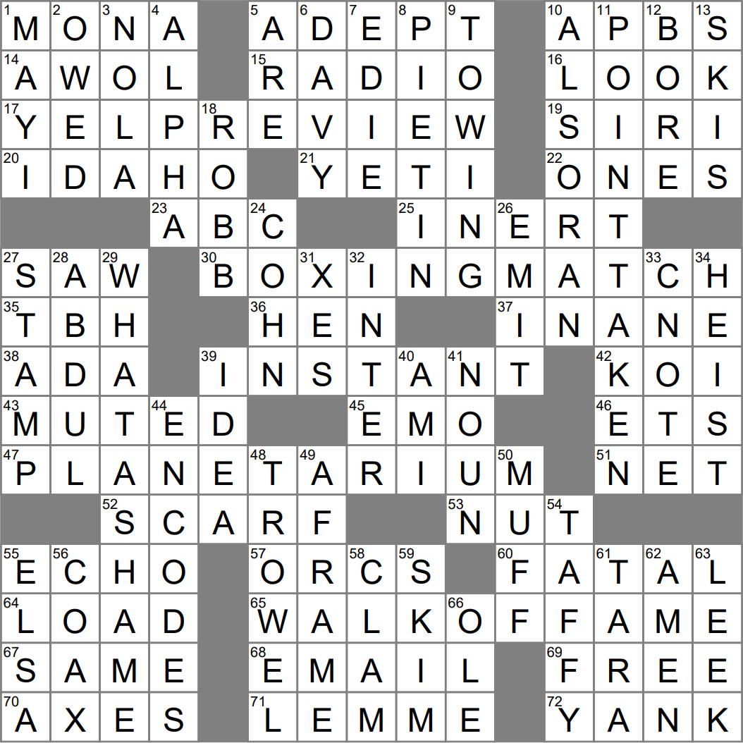 Where to See Stars After a Blow Crossword Clue? Easy Places to Look First!