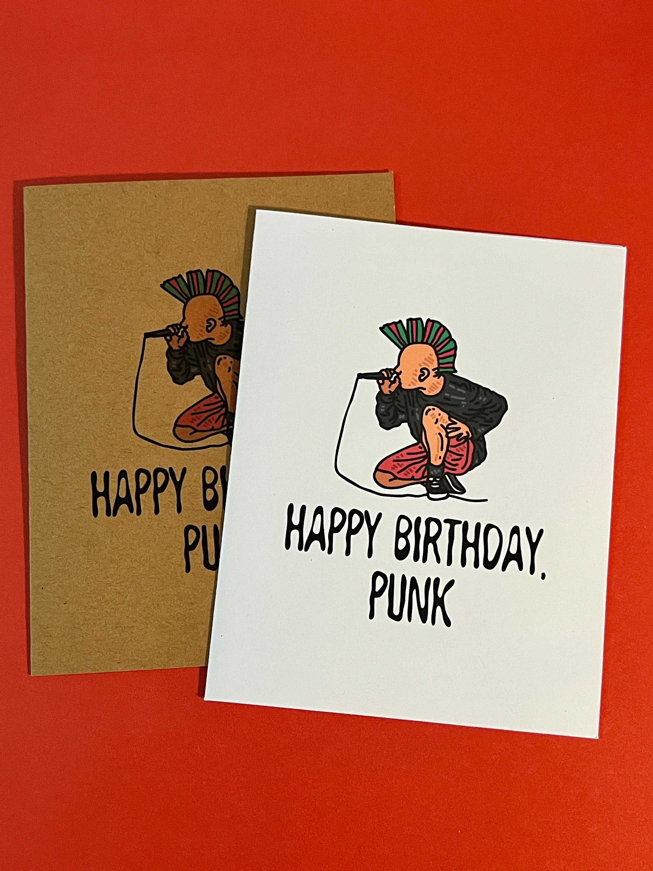 Punk Birthday Card Designs: Simple and Edgy Inspiration for You