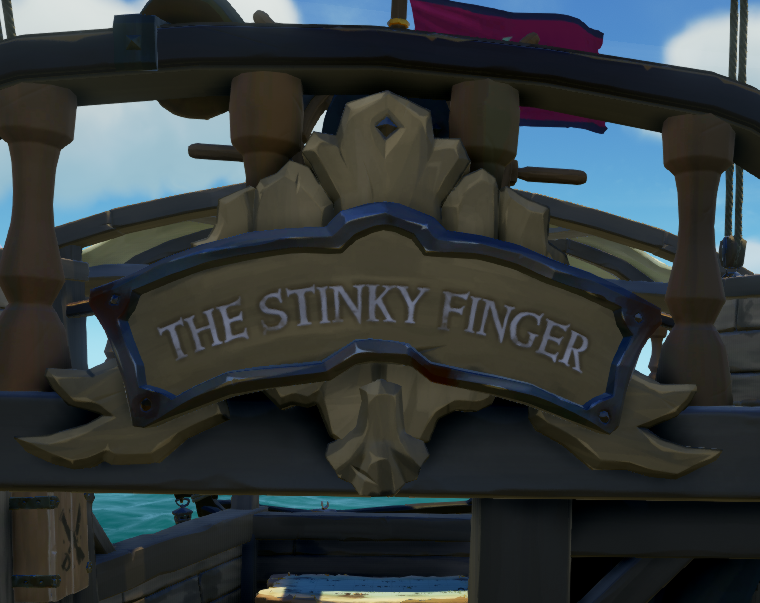 boat names sea of thieves